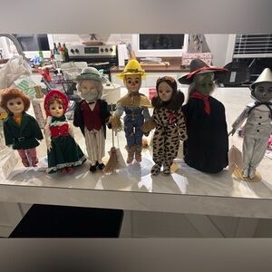 Set of Wizard of Oz Themed Dolls